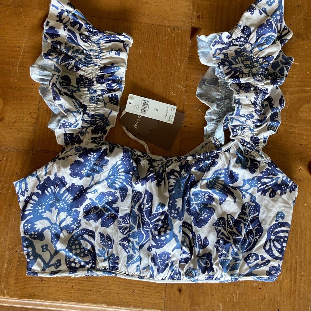 NWT Crop Top - Anthropologie Forever That Girl (top only)
